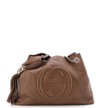 Gucci Soho Chain Strap Shoulder Bag Leather Medium