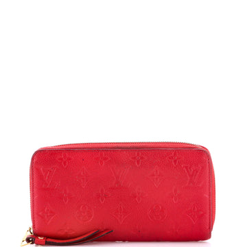 Louis Vuitton Zippy Wallet Monogram Empreinte Leather