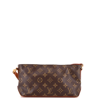 Louis Vuitton Trotteur Handbag Monogram Canvas