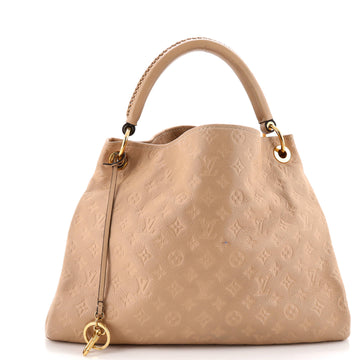 Louis Vuitton Artsy Handbag Monogram Empreinte Leather MM