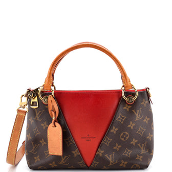 Louis Vuitton V Tote Monogram Canvas and Leather BB
