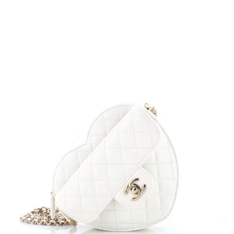 Chanel CC in Love Heart Bag Quilted Lambskin