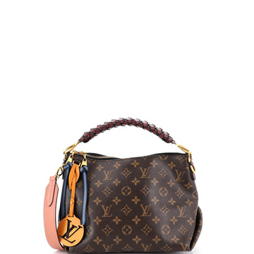 Louis Vuitton Braided Handle Beaubourg Hobo Monogram Canvas Mini
