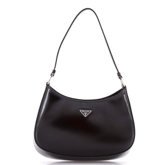 Prada Cleo Shoulder Bag Spazzolato Leather Medium