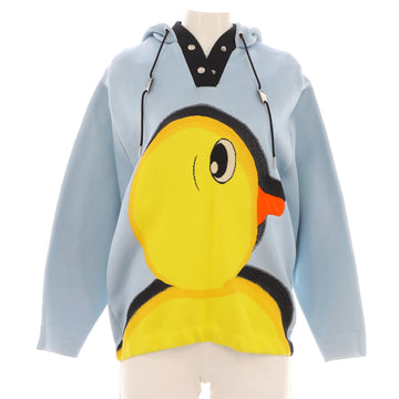 Louis Vuitton Women's Duck Hoodie Silk and Polyamide Blend