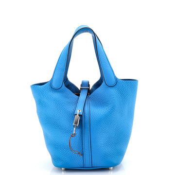 Hermes Picotin Lock Bag Clemence PM