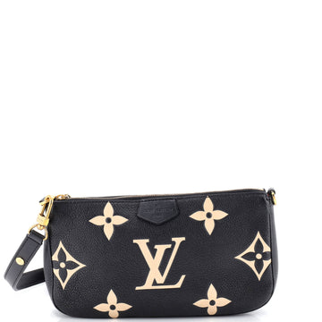 Louis Vuitton Multi Pochette Accessoires Bicolor Monogram Empreinte Giant