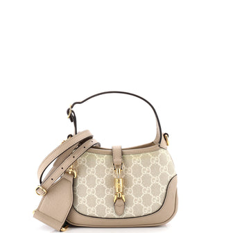 Gucci Jackie 1961 Hobo GG Coated Canvas Mini