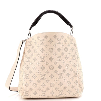 Louis Vuitton Babylone Handbag Mahina Leather PM