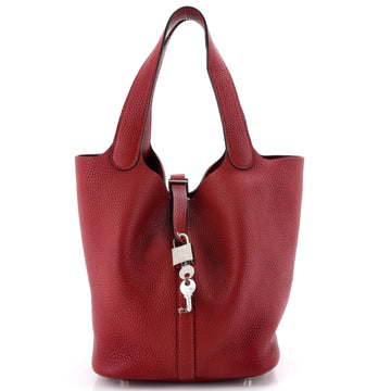 Hermes Picotin Lock Bag Clemence MM