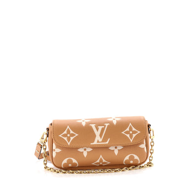 Louis Vuitton Ivy Wallet on Chain Bicolor Monogram Empreinte Giant