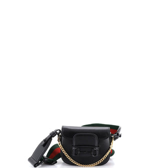 Gucci Horsebit 1955 Flap Wallet with Strap Leather