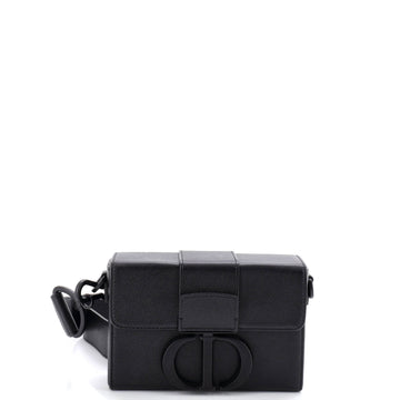 Christian Dior Ultra Matte 30 Montaigne Box Bag Leather