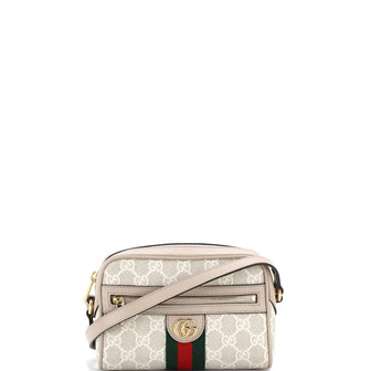 Gucci Ophidia Shoulder Bag GG Coated Canvas Mini