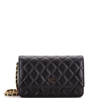 Chanel Wallet on Chain Quilted Lambskin