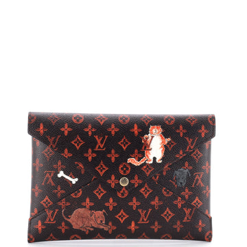 Louis Vuitton Kirigami Pochette Set Limited Edition Grace Coddington Catogram Canvas