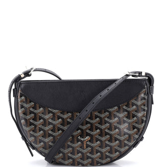Goyard Hirondelle Shoulder Bag Coated Canvas and Leather