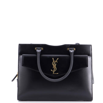 Saint Laurent Uptown Tote Leather Medium