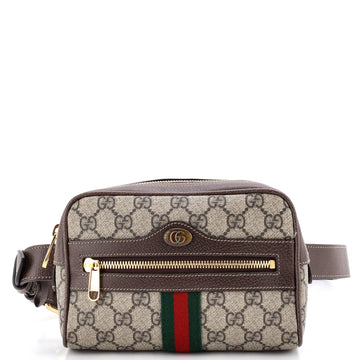 Gucci Ophidia Belt Bag GG Coated Canvas Small