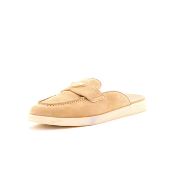 Prada Women's Saint Tropez Slide Mules Suede