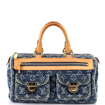 Louis Vuitton Neo Speedy Bag Denim