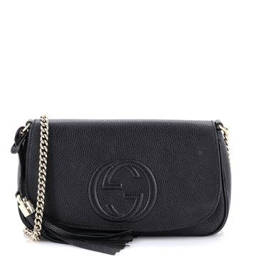 Gucci Soho Chain Crossbody Bag Leather Medium