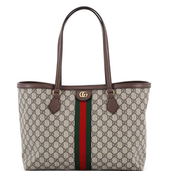 Gucci Ophidia Shopping Tote GG Coated Canvas Medium