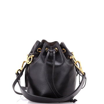 Fendi Mon Tresor Bucket Bag Leather Mini