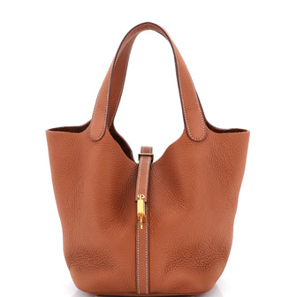 Hermes Picotin Lock Bag Clemence MM