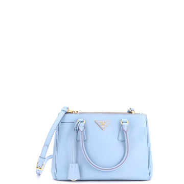 Prada Double Zip Lux Tote Saffiano Leather Small