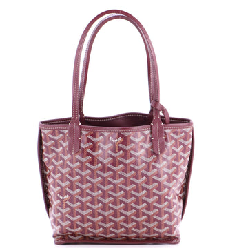Goyard Anjou Reversible Tote Coated Canvas Mini