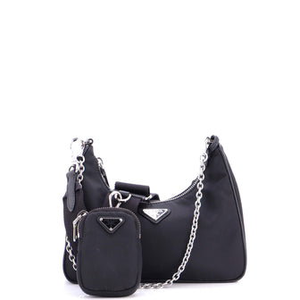 Prada Re-Edition 2005 Shoulder Bag Tessuto Small