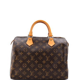 Louis Vuitton Speedy Handbag Monogram Canvas 30