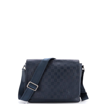 Louis Vuitton District Messenger Bag Damier Infini Leather PM
