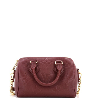 Louis Vuitton Speedy Bandouliere Bag Monogram Empreinte Giant 20
