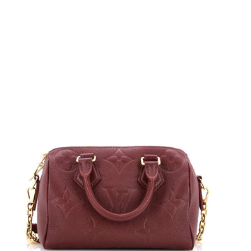 Louis Vuitton Speedy Bandouliere Bag Monogram Empreinte Giant 20