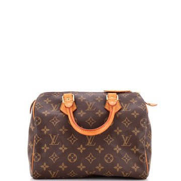 Louis Vuitton Speedy Handbag Monogram Canvas 25