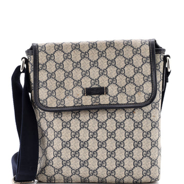 Gucci Flap Messenger GG Coated Canvas Small