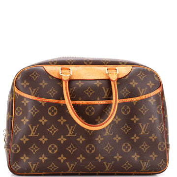 Louis Vuitton Deauville Handbag Monogram Canvas