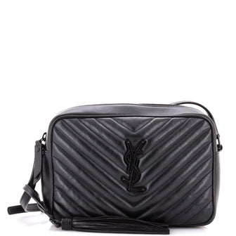 Saint Laurent Lou Camera Bag Matelasse Chevron Leather Small