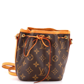 Louis Vuitton Noe Handbag Monogram Canvas Nano