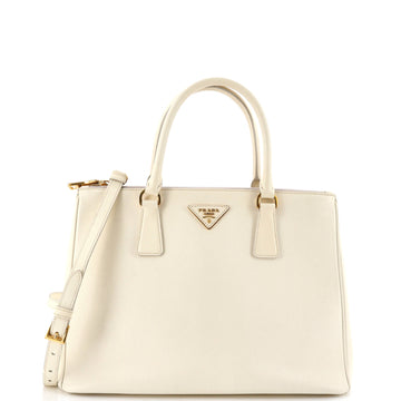 Prada Galleria Double Zip Tote Saffiano Leather Medium
