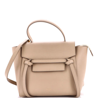 Celine Belt Bag Textured Leather Nano
