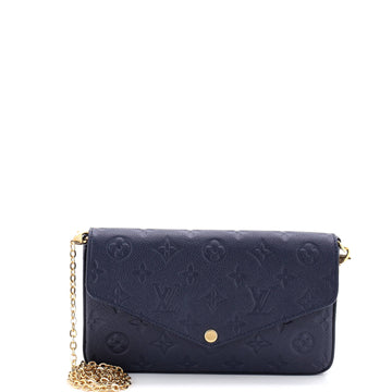 Louis Vuitton Felicie Pochette Monogram Empreinte Leather