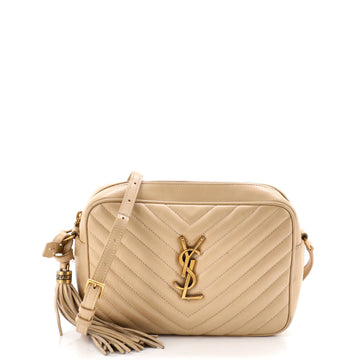 Saint Laurent Lou Camera Bag Matelasse Chevron Leather Small
