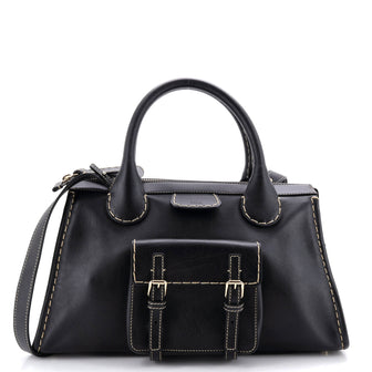 Chloe Edith NM Satchel Leather Medium