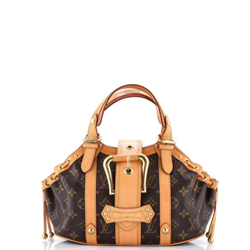 Louis Vuitton Theda Handbag Monogram Canvas PM