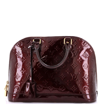 Louis Vuitton Alma Handbag Monogram Vernis PM
