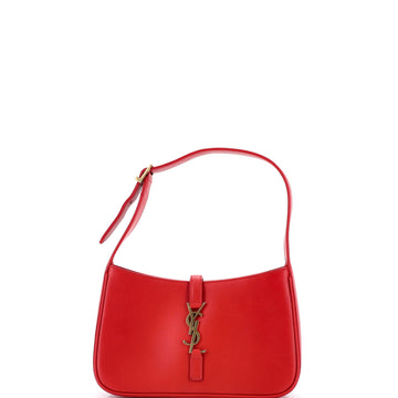 Saint Laurent Le 5 a 7 Hobo Leather Small