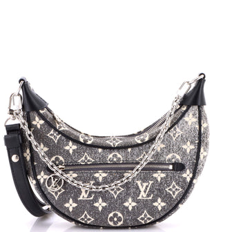 Louis Vuitton Loop Handbag Monogram Jacquard Denim
